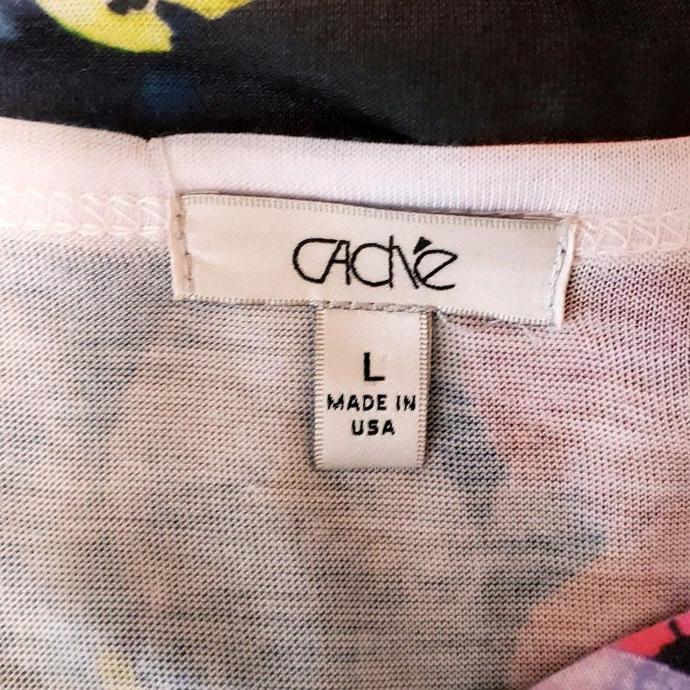Cache Beaded Floral Tee - Picture 6 of 6